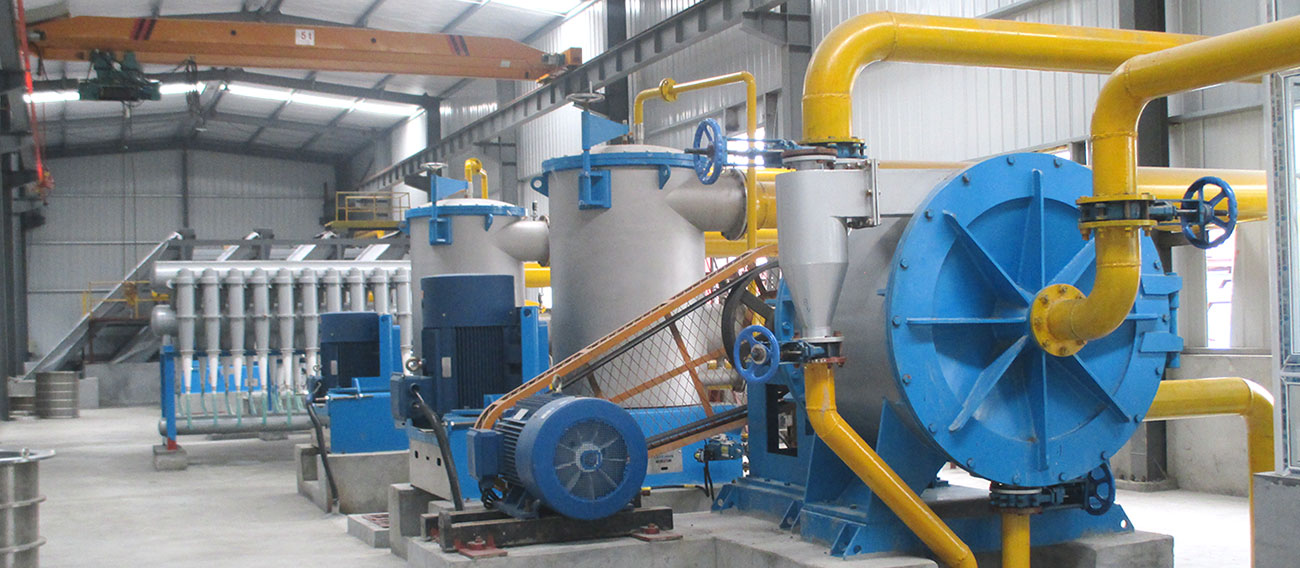 Corrugated Paper Pulping Line in Paper Mill