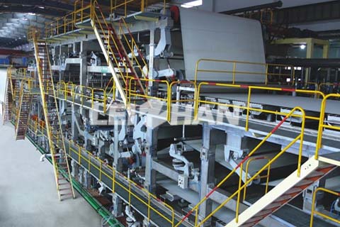 150T/D Corrugated Board Production Line
