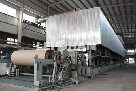 450T/D Fluting Paper Making Project In Syria