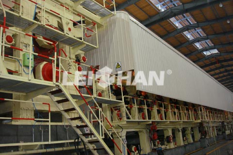 450T/D Fluting Paper Production Machine