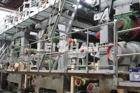 30t/d Kraft Paper Making Line in Indonesia