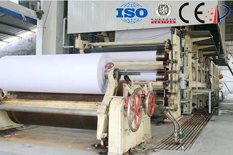 2400mm-Writing-Printing-Paper-Making-Machine
