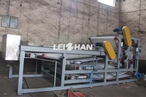 sludge dewatering machine