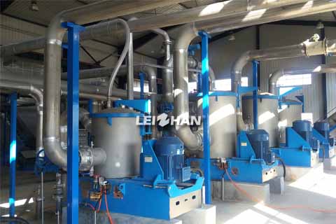 fractionating screening system