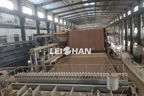 corrugated paper machine