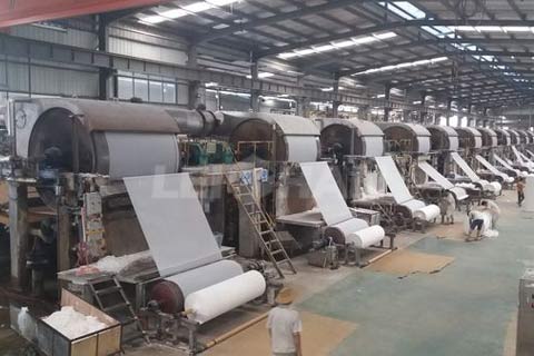 1880mm Napkin Tissue Paper Making Machine