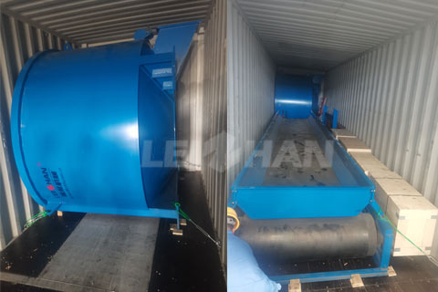 Pulping Machine Shipped to Russia