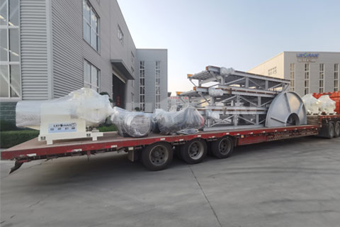 Stock Preparation Line Machine Shipped to Shanghai