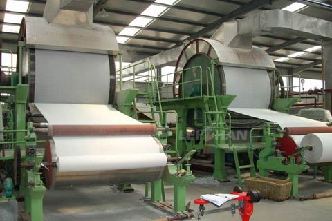 1880mm Tissue Paper Manufacturing Machine