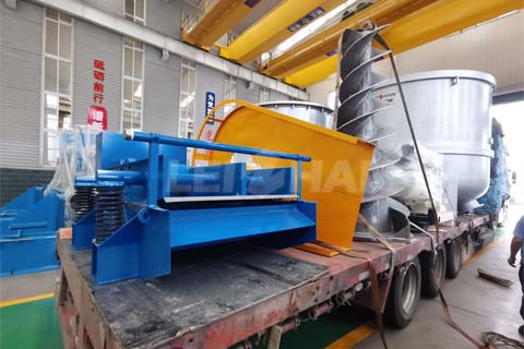 Pulping Equipment Delivery Site