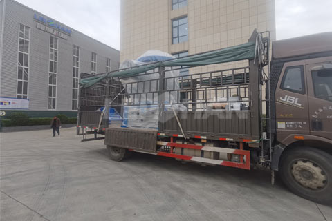 Paper Pulp Machine Shipped to Shanghai