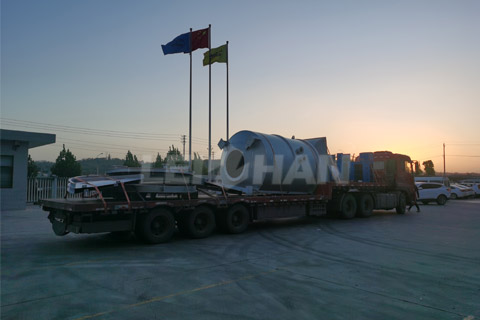 Pulping Machine Shipped to Hubei